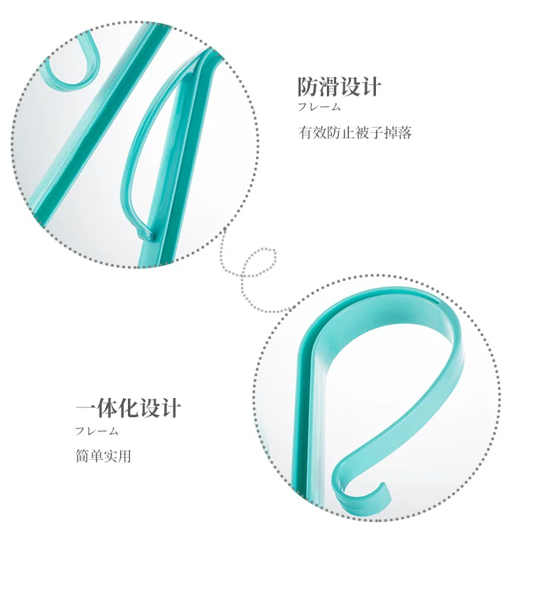 Shape Multi-functional Drying Rack Creative Home liang shai jia PP Material Sun bei zi jia Multi-Purpose Windproof Hanger Whole