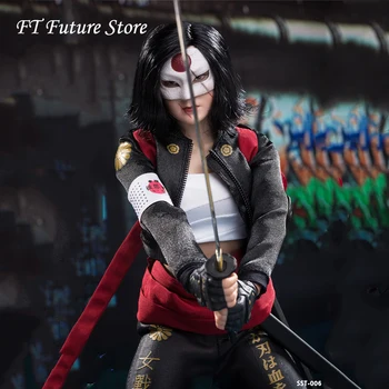 

In Stock Collectible SST-006 1/6 Scale Female Solider Figure Suicide Squad Lady Samurai Katana Action Model for Fans Gifts