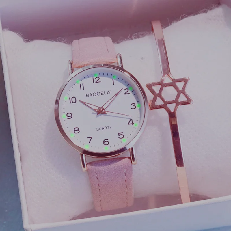 

INS Korean-style Ulzzang Simple Watch Women's Hipster Literature And Art Students MORI Series Harajuku College Style Casual Glor