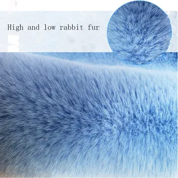 

High gram weight imitation rabbit fur fashion plush fabric autumn and winter clothing sofa toy fabric