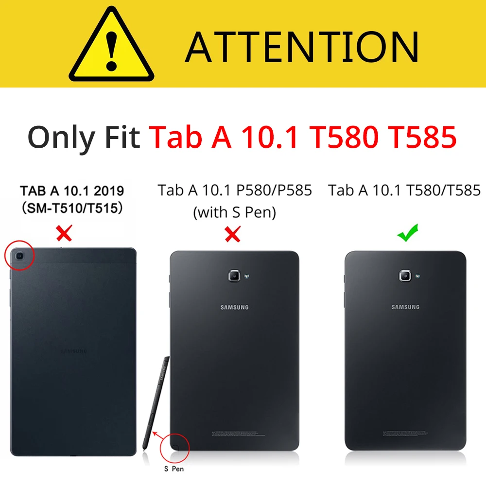 Чехол для samsung Galaxy Tab A A6 10,1 T580 T585 SM-T580 SM-T585 Магнитный чехол с откидной крышкой - Цвет: Please confirm