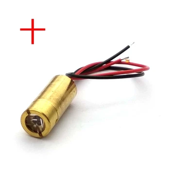 

Laser head 650nm 9mm 3V 50mW Laser Cross Diode Module Red Copper Head