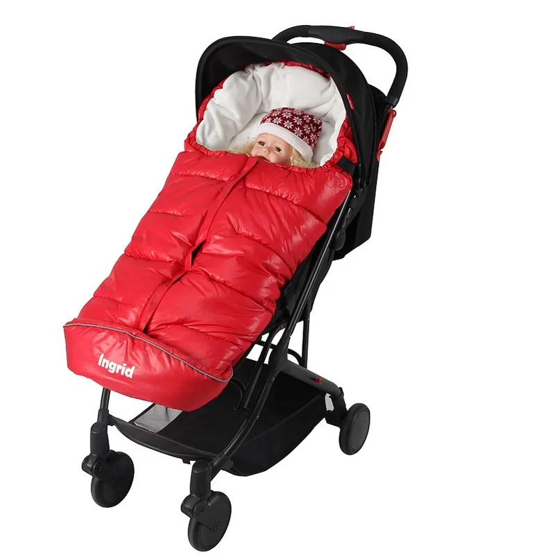 

Sleeping Bag for Stroller Envelope for Newborn Winter Warm Windproof Sleeping Bag Cocoon Thicken Pram Sleeping Case Accessories