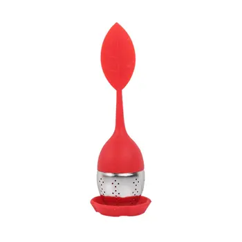 

1Pc Strawberry Tea Infuser Stainless Steel Ball Leaf Tea Strainer For Brewing Device Herbal Spice Filter Kitchen Tools