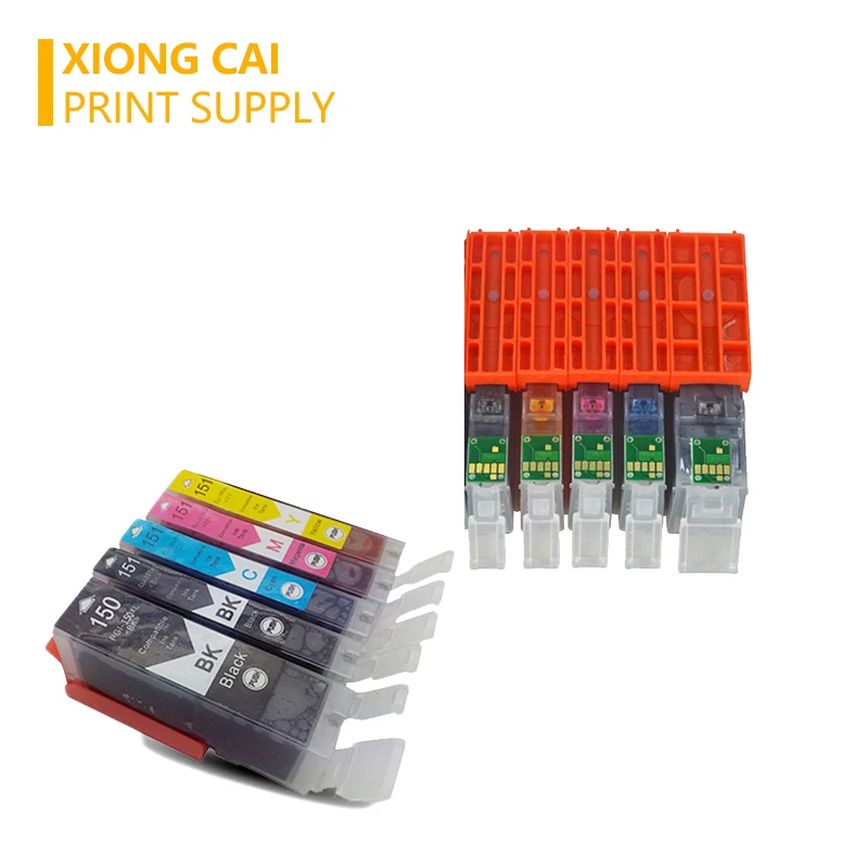 para Canon Pixma Cartucho de Tinta de Impressora Mg5610 Mx921 Mx721 Ix6810 Pgi150 Cli 151 Frete Grátis Ip7210 Mg5410 Mg5510 Mg6410 Mg6610 - Imagem 6