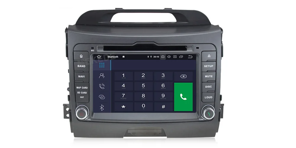 Flash Deal MEKEDE 7" 4G RAM 64G ROM Android 9.0 AV Output CAR DVD PLAYER For KIA sportage GPS screen navigation stereo radio receiver 13