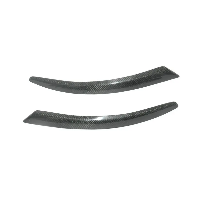 Suitable for AUDI Audi A6 C6 Carbon Fiber Modified Light Eyebrow Eyebrows A6 C6 Headlight Decoration Modified Light Eyebrows