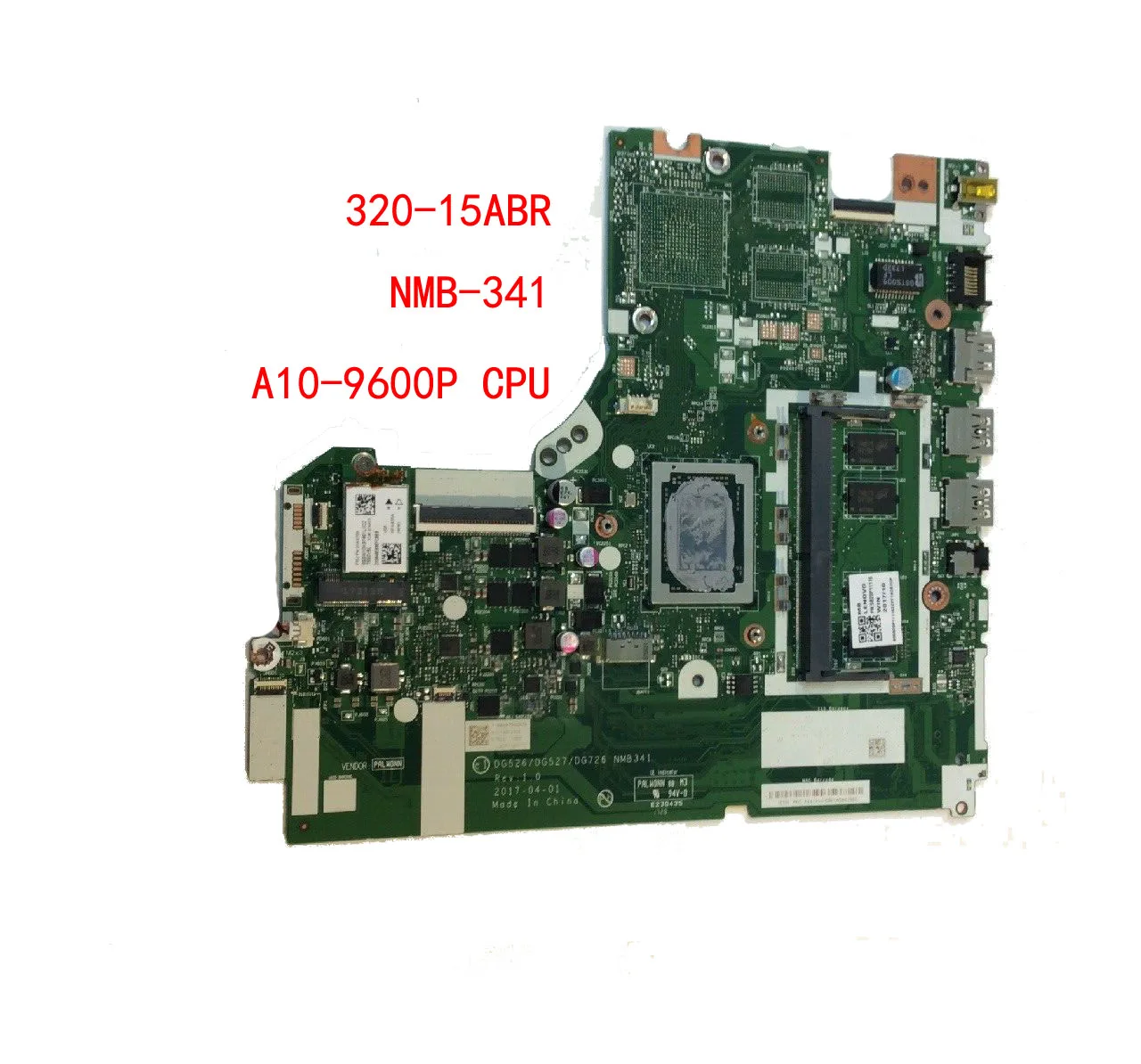 Материнская плата для ноутбука Lenovo IdeaPad 320-15ABR A10-9600P процессор DG526 DG527 DG726 NMB-341 100%