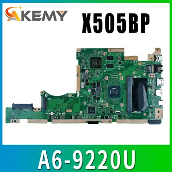 

X505BP 2G Graphics card +4GB RAM CPu/A6-9220 Motherboard for ASUS K505B A580B X505BP Notebook notebook motherboard mainboard