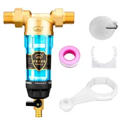 WINSOME 3T/H Pre-filter Water Purifier Kitchen Sink Filter Water Filter Household Water Purifier 40 Micron, 3/4