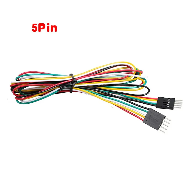10 шт. DuPont 1/2 3/4/5/6-Pin Женский Мужской Женский Удлинительный кабель со штыревыми соединителями на обоих концах для подключения к провод кабель для Arduino UNO/50 см