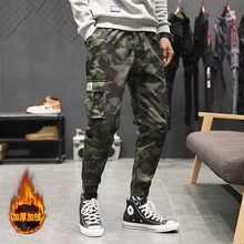 Зимние брюки-карго для мужчин и женщин; флисовые брюки; теплые эластичные спортивные брюки; армейские тактические рабочие брюки