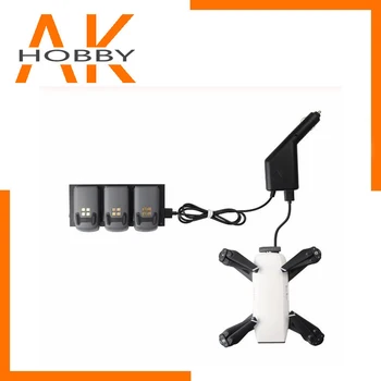 

2 in 1 Car Charger for DJI Spark Battery Charging Hub and Remote Control for DJI Spark Drone Accessories