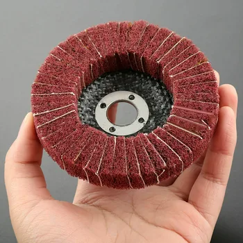 

Red Fiber Grinding Wheel Round Flap Disc Polishing Buffing Abrasive Rotary Tools