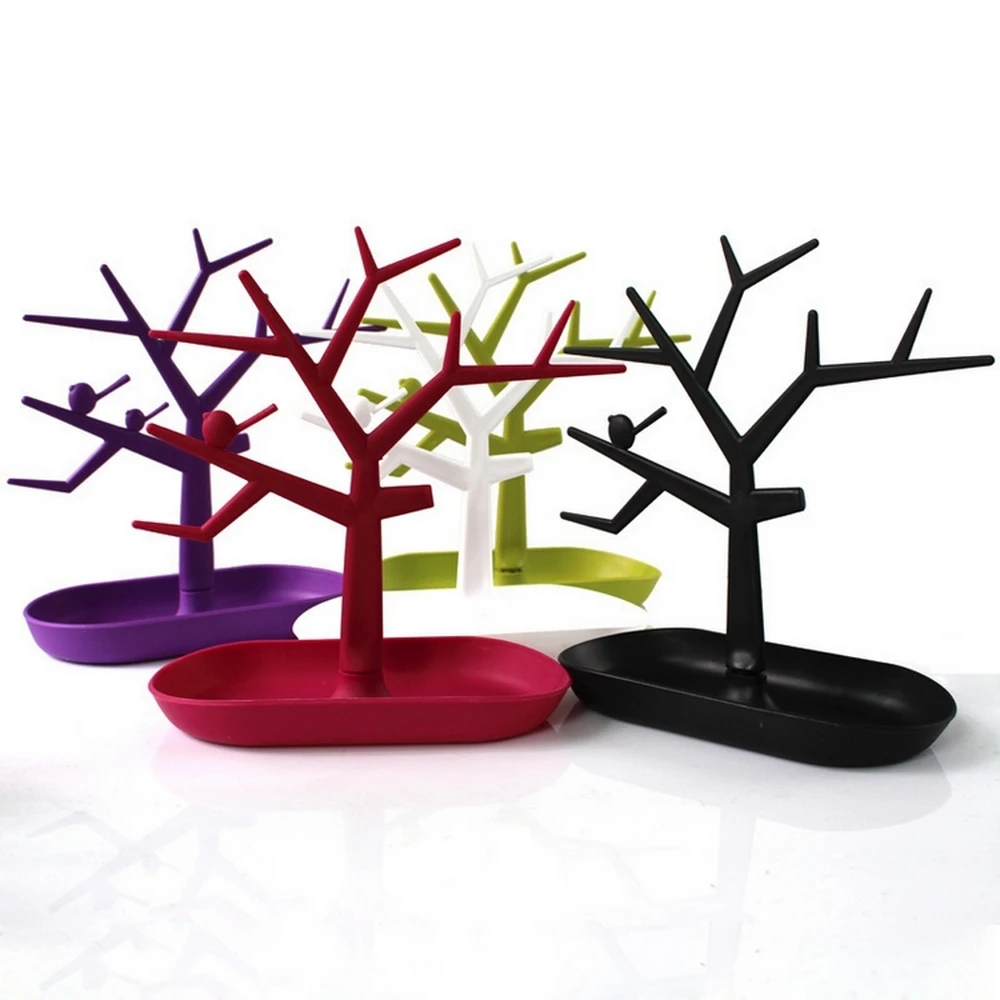 

Color Creative Tree Jewelry Rack Stand Holder Display Shelf Jewelry Hair Hoop Headdress Organizer Display Holder Hair Hoop Rack