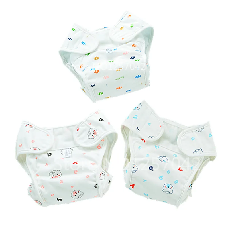 

Baby Cloth Diapers Soft Covers Washable Baby Diapers Reusable Waterproff Nappy Cover Wrap For Newborn Infant Nappy Changing