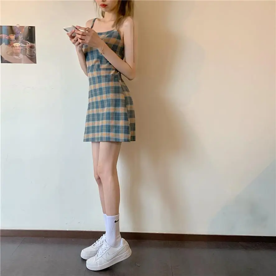 FANOSTUDIOS 2023 Checkerboard Dress ドレス camping.com