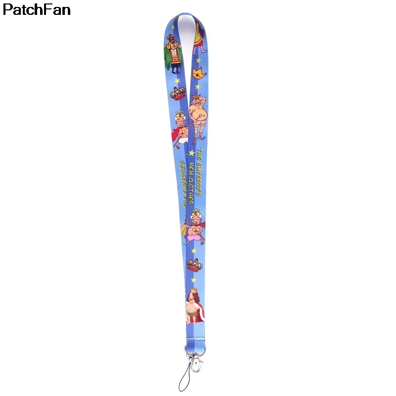 20 шт./лот A2434 Patchfan King's новая одежда многофункциональные ремни для мобильных телефонов бирки для ключей ID бейдж шейный ремень лямки