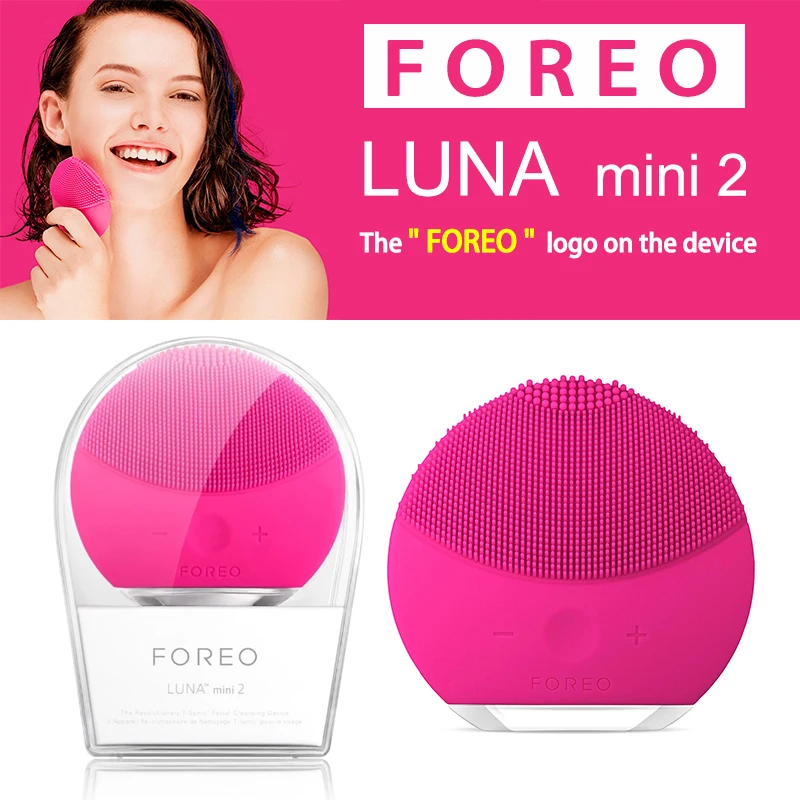 

Foreo Luna Mini 2 Face Cleansing Brush FOREO Electric Face Scrubber,Have Real LOGO,8 Level Adjustment, USB Charging, Waterproof