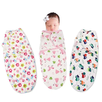 

0-3 Months 100% Cotton Baby Swaddle Wrap Blanket Newborn Infants Baby Envelop Sleep Bag Sleepsack Mantas Para Bebe