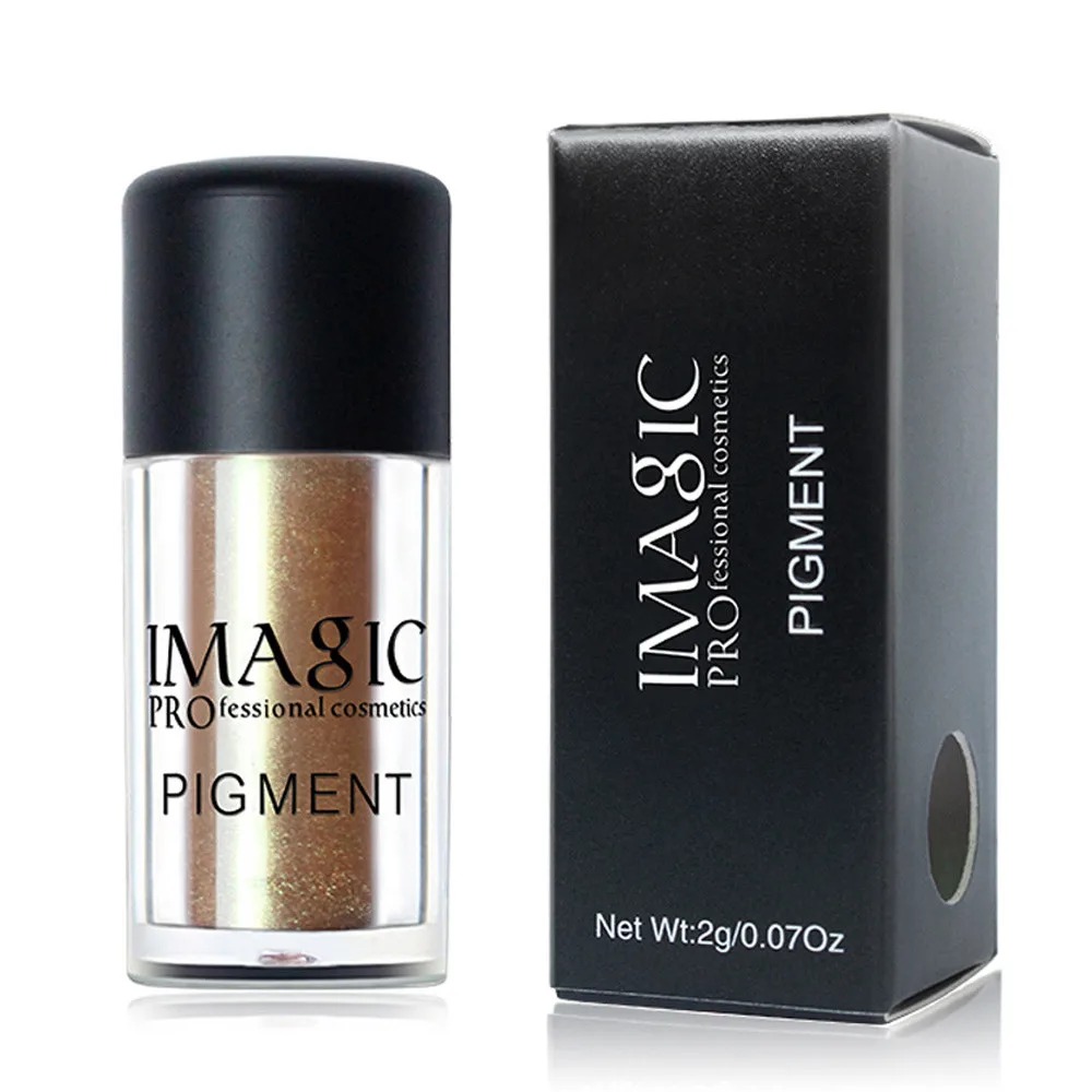 Imagic Cosmetics Тени Для Век, цветные Тени Для макияжа, профессиональная блестящая пудра Для Век, 9 цветов, палитра Для макияжа