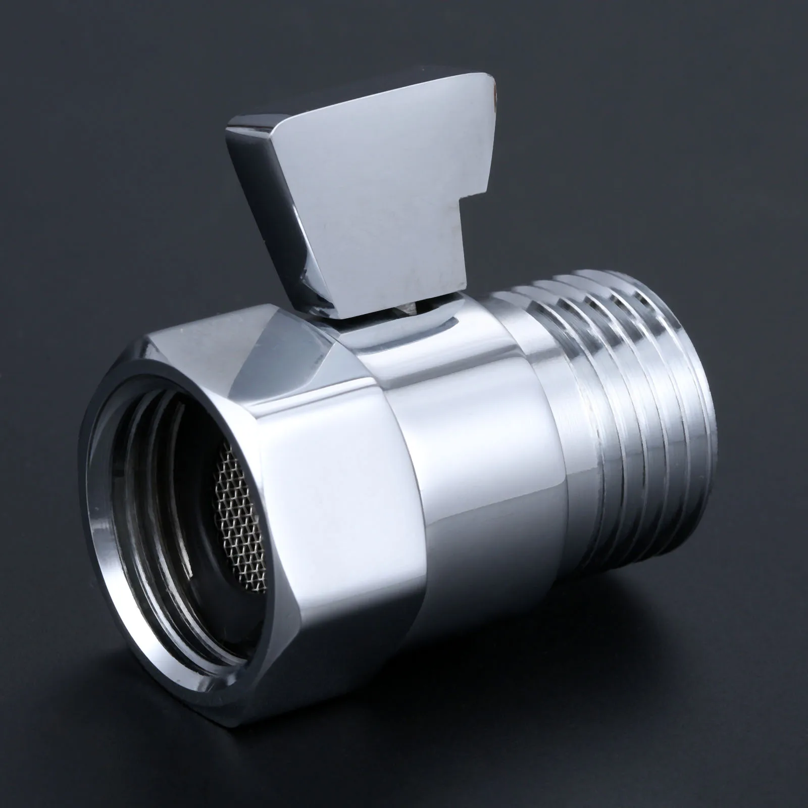 20mm Shower Head Shut Off Valve Flow Control Valves Water Pressure