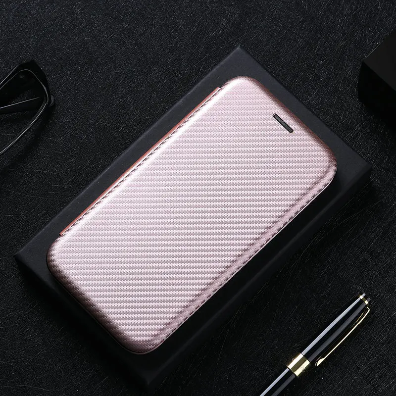 Case de Couro Carbono para Xiaomi Livro à Prova de Choque Fibra Blackshark Flip Carteira Capa Completa Preto Tubarão Blackshark4 Cases 4 Pro 7 prova de choque capa completa preto tubarão 4 blackshark4 pro casos