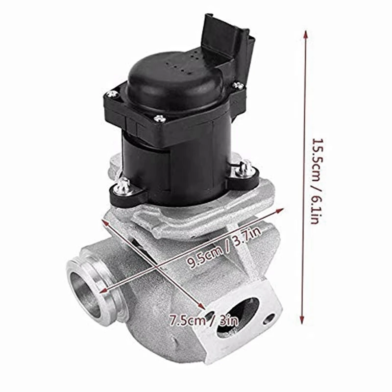 685640480 1618Nr 1338675 клапан Egr, пригодный для peugeot 1007 206 207 307 1,6 Hdi-сырая нефть для 1618.Nr 161859 6Nu010171-1011