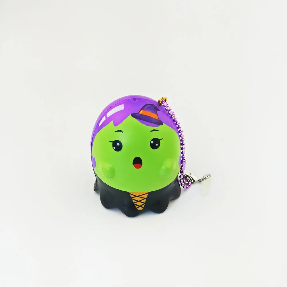 Witch Мягкий магнит для Хэллоуина Imp имеет аромат может медленно сдавливать отскок снимает давление декомпрессии подарок на день Хэллоуина игрушки - Цвет: Witch