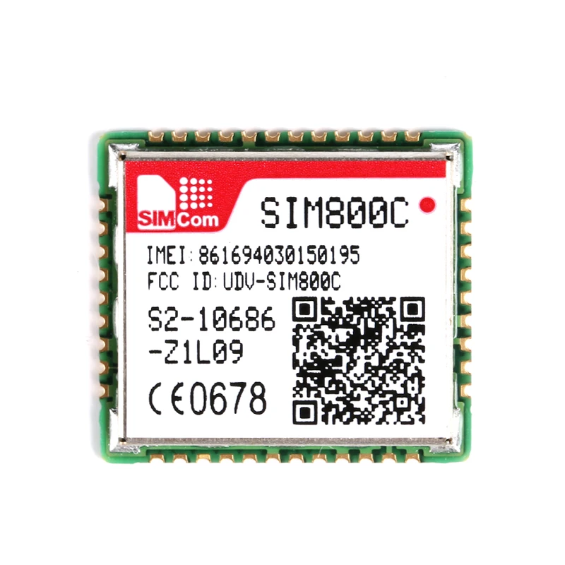 SIM800C GPRS GSM беспроводной модуль макетная плата SIM800 USB к ttl Модуль 5-18 в для Arduino с 2,54 контактная шина