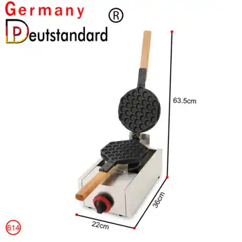 

egg bubble waffle maker by gas