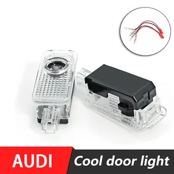 

2x Led Car Door light 3D Logo Laser Projector Light For Audi A3 A4 A5 A6 A7 A8 S3 S4 S5 S6 S7 RS with Free connecting cable