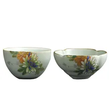 Чашка керамическая чайная чашка китайский чайный набор кунг-фу чайная чашка контейнер посуда для напитков чайная посуда Цветочные чашки мастер чайные чашки для чая чаша ремесла подарок