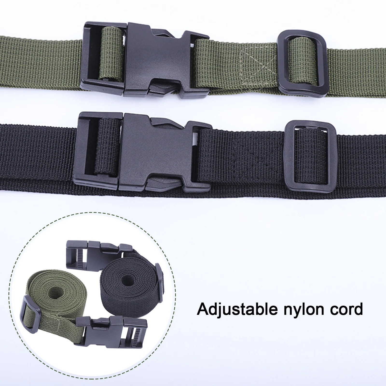 Cargo straps 1.4M nylon buckle tie-down for car motorcycle bike with PP buckle tow rope