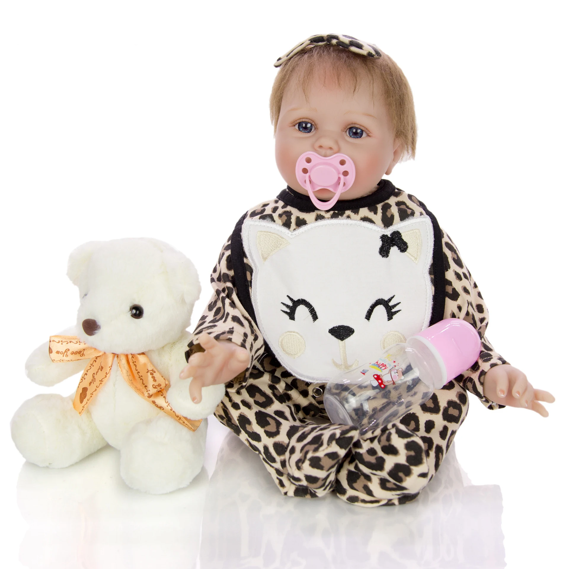 Bebe reborn dolls для девочек 55 см Силиконовая Кукла reborn baby doll l. o. l Реалистичная кукла для маленьких мальчиков boneca сюрприз подарки NPK