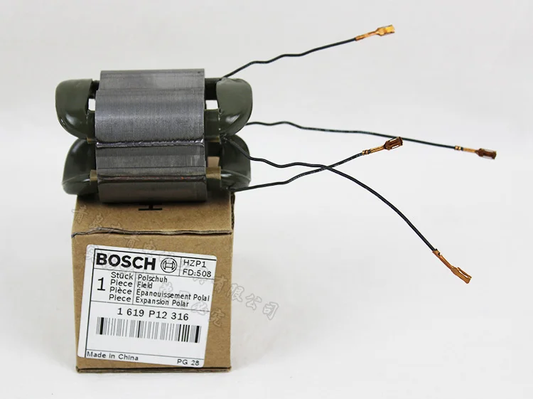Угловой ротор дробилки статор двигателя для BOSCH TWS6600 угловая шлифовальная машина аксессуары роторный двигатель - Цвет: Stator