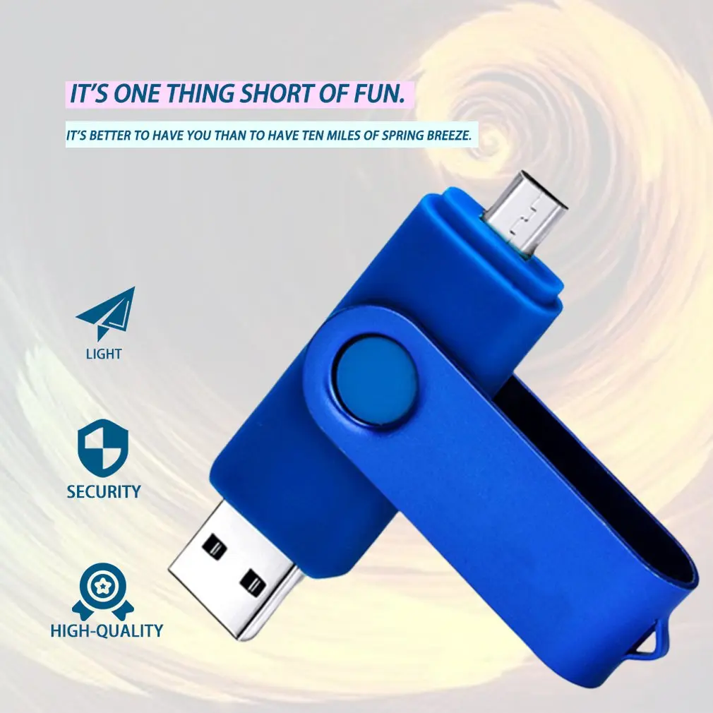OTG USB флеш накопитель 2 в 1 256 ГБ 3 0 U диск карта памяти карамельного цвета Поддержка