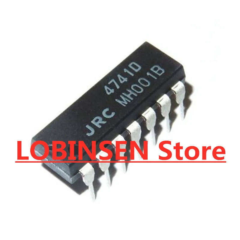 NJM4741D 4741D JRC4741D DIP14 | Электроника