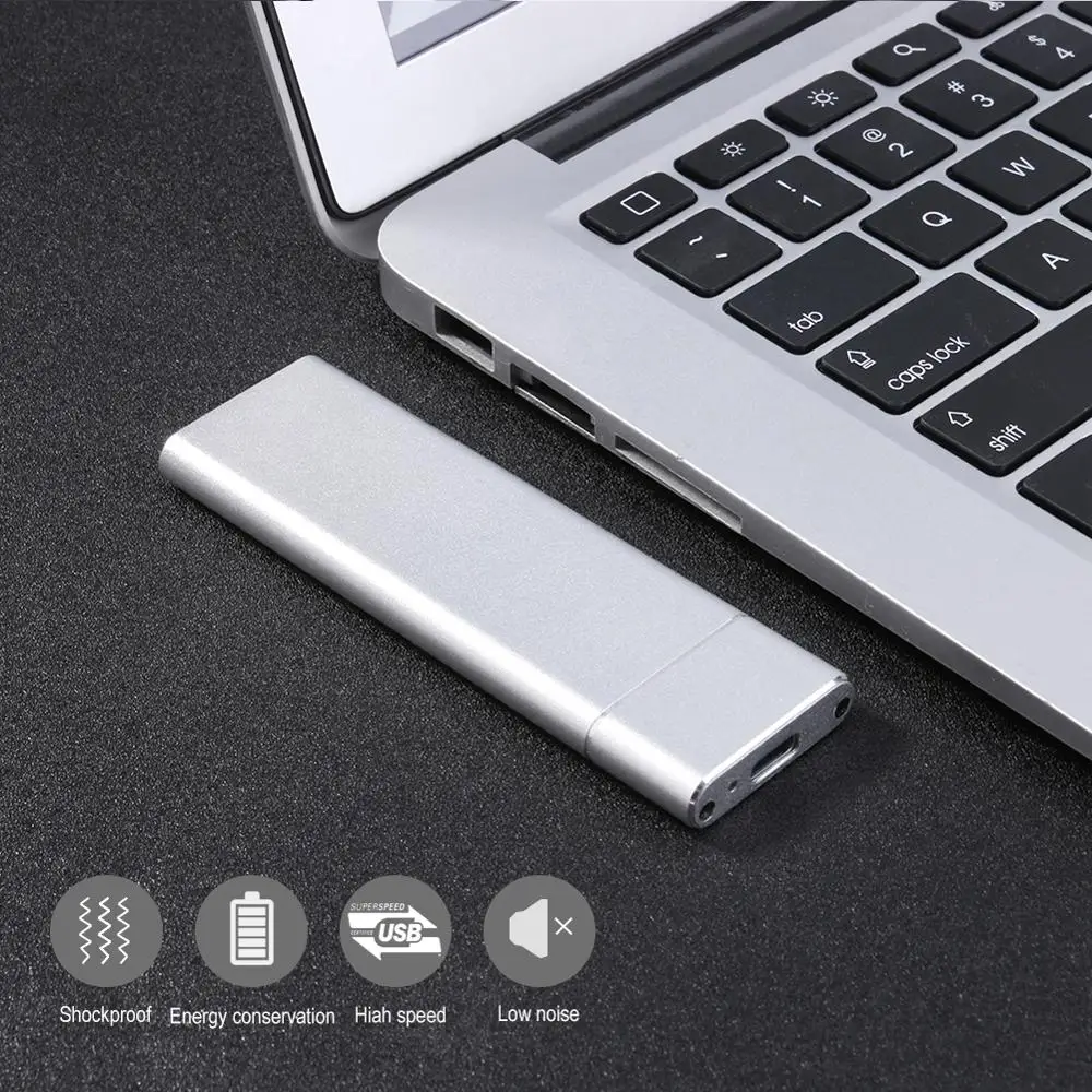 Внешний корпус для карт 6 Гбит/с чехол USB 3 1 к M.2 NGFF SSD мобильный жесткий диск