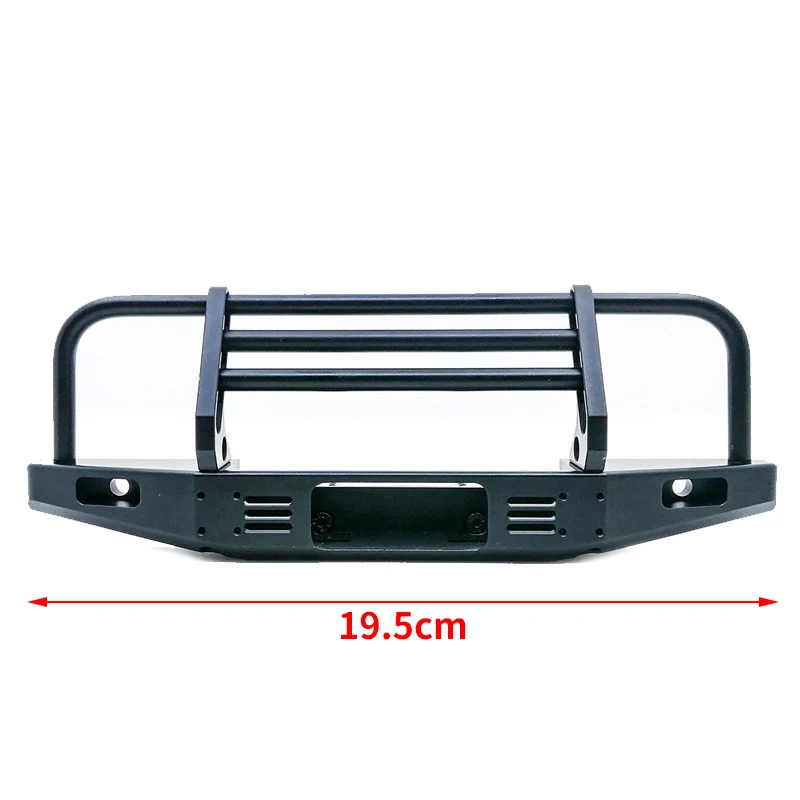 Универсальный металлический передний бампер против столкновений для 1/10 Rc Гусеничный автомобиль Traxxas Trx4 Defender Bronco Axial Scx10 90046 90047