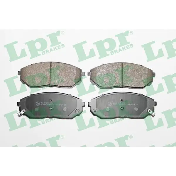 Колодки тормозные KIA SORENTO 02- передние LPR 05P1207