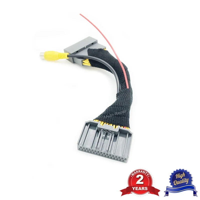 

Адаптер камеры заднего вида, жгут проводов, кабельный разъем для Honda Civic FB EXI 2011-2016, видеовход, кабель RCA