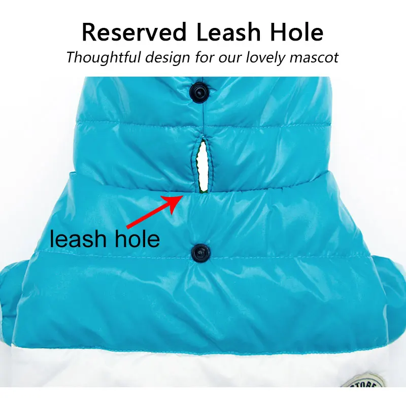 

1 pc Pet Clothes For Dogs Chihuahua Warm Waterproof Dog Clothes For Puppy Dogs Pug In Winter for Dog Jacket Coat Down
