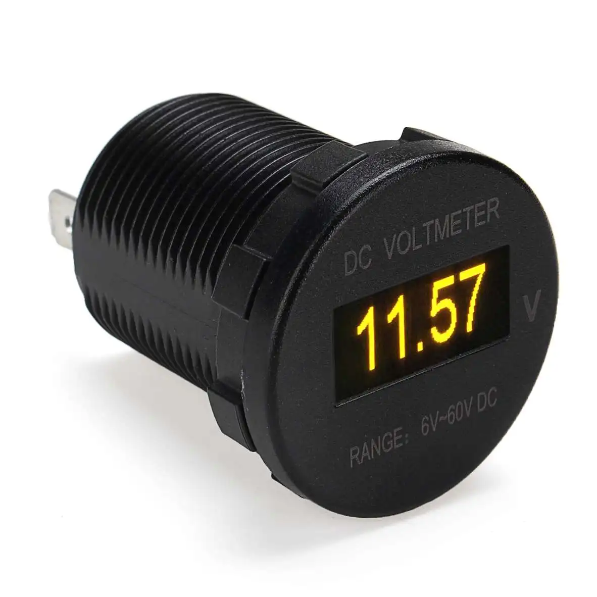 

Waterproof IP66 Universal 12V/24V Car Boat Marine OLED Digital Display Thermometer Temperature Meter Gauge 5Color Screen