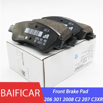 

Baificar Brand New Genuine Front Brake Pads Set 1610489680 1637014580 For Peugeot 206 301 2008 Citroen C2 207 C3XR