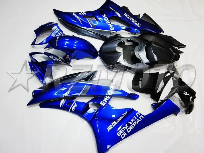 4 подарки Новые ABS полные комплекты обтекателей для YAMAHA YZF-R6 2006 2007 Обтекатели набор YZF R6 06 07 литье под заказ синий глянцевый