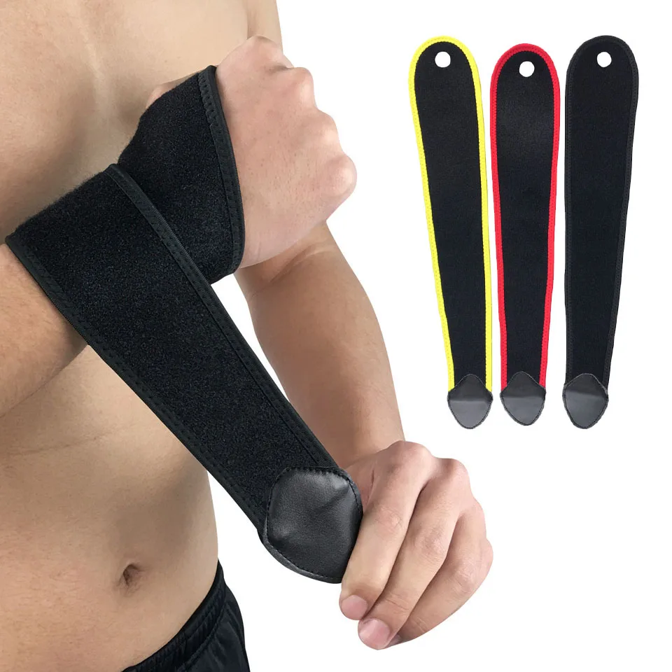 

1PC Adjustable Wristband Wrist Brace Wrist Support Strap Wristbands Wrap Splint Fractures Carpal Tunnel Sport Sprain Protector