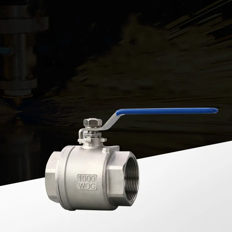 

Female Straight Two-pieces Full Ports 304 Stainless Steel Ball Valve