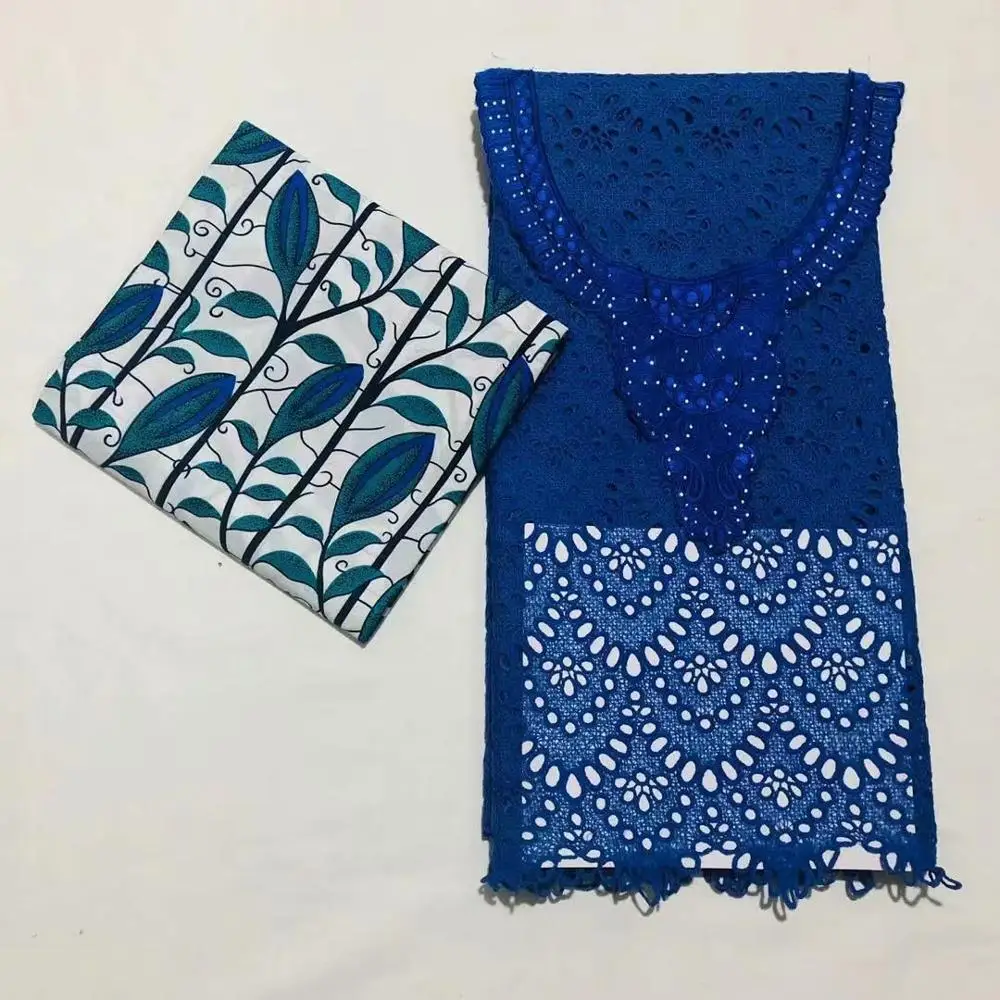 Новейший стиль швейцарская хлопковая сухая кружевная ткань Гана восковая печать ткань воск Анкара ткань настоящий воск принт материал одежды 4 ярдов