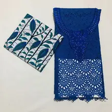 Новейший стиль швейцарская хлопковая сухая кружевная ткань Гана восковая печать ткань воск Анкара ткань настоящий воск принт материал одежды 4 ярдов